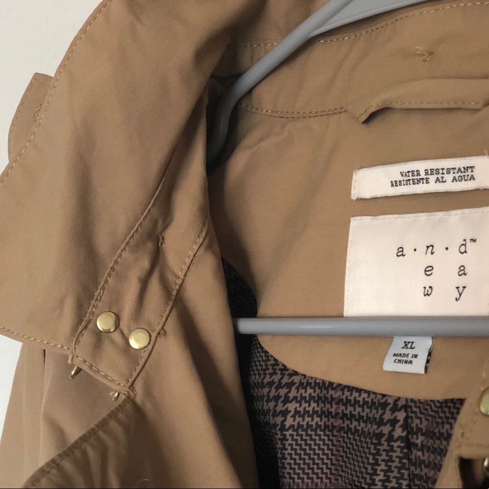 A New Day Tan Trenchcoat